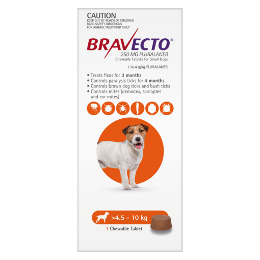 Picture of BRAVECTO CHEW ORANGE 4.5-10KG