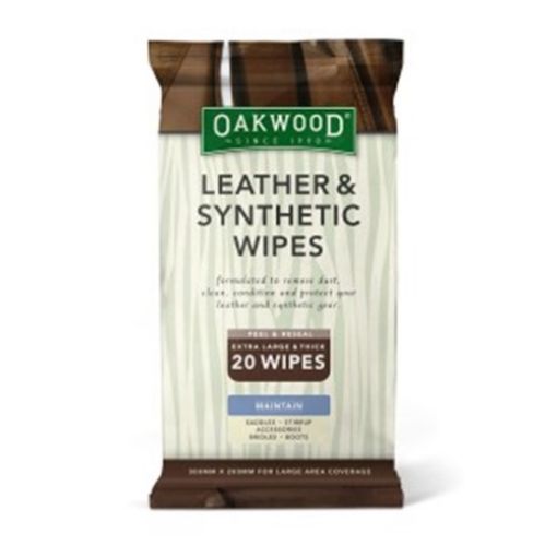 Picture of Oakwood Leather Wipes 20s