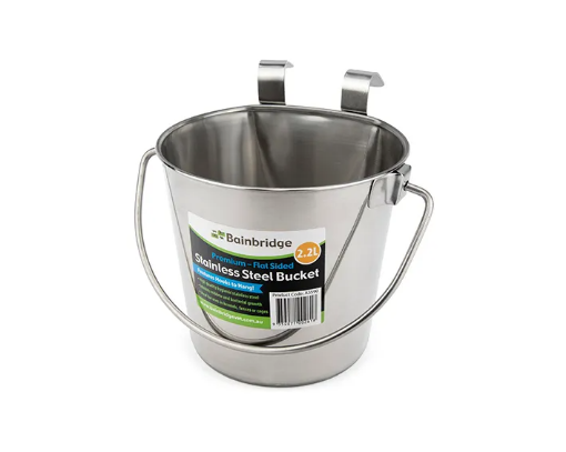 Picture of Flat Sided Bucket with Hooks 2L